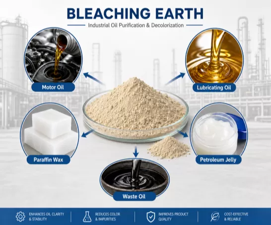 Bleaching Clay For Industrial Oil